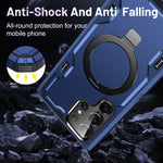 Custodia TPU con supporto magnetico per Samsung Galaxy S23