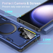 Custodia TPU con supporto magnetico per Samsung Galaxy S23