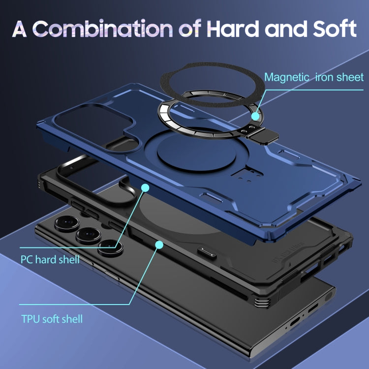Custodia TPU con supporto magnetico per Samsung Galaxy S23