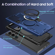Custodia TPU con supporto magnetico per Samsung Galaxy S23
