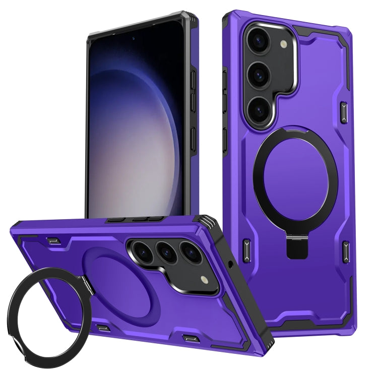 Custodia TPU con supporto magnetico per Samsung Galaxy S23