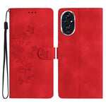 Custodia per telefono in pelle con motivo a farfalla in rilievo, For Honor X5b Plus, For Honor X5b, For Honor 200, For Honor 200 Pro