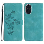 Custodia per telefono in pelle con motivo a farfalla in rilievo, For Honor X5b Plus, For Honor X5b, For Honor 200, For Honor 200 Pro