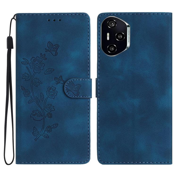 Custodia per telefono in pelle con motivo a farfalla in rilievo, For Honor 400 Smart 5G, For Honor X6c 4G, For Honor 400 Pro Global 160.8mm, For Honor 400 Lite Global