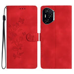 Custodia per telefono in pelle con motivo a farfalla in rilievo, For Honor 400 Smart 5G, For Honor X6c 4G, For Honor 400 Pro Global 160.8mm, For Honor 400 Lite Global