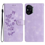 Custodia per telefono in pelle con motivo a farfalla in rilievo, For Honor 400 Smart 5G, For Honor X6c 4G, For Honor 400 Pro Global 160.8mm, For Honor 400 Lite Global
