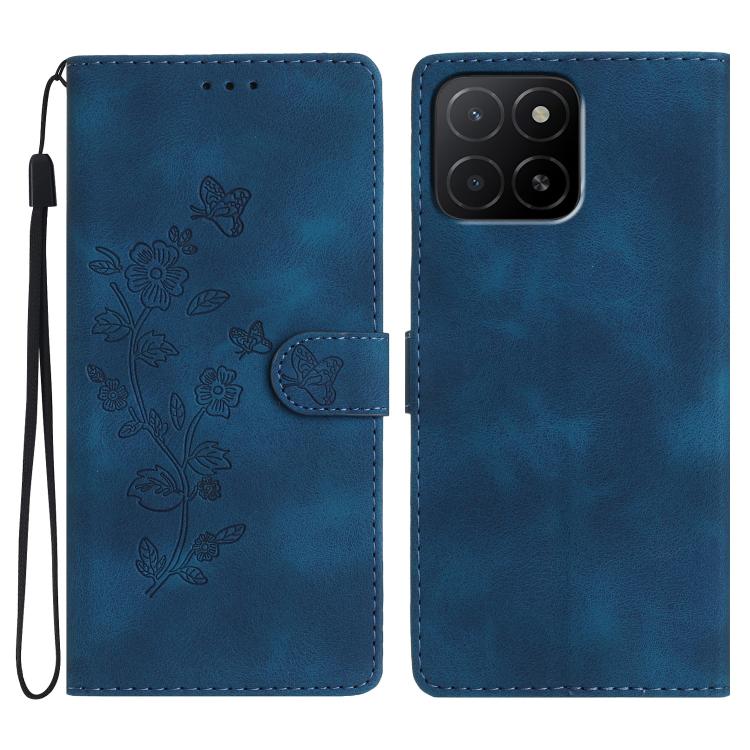 Custodia per telefono in pelle con motivo a farfalla in rilievo, For Honor X5b Plus, For Honor X5b, For Honor 200, For Honor 200 Pro