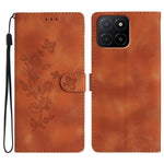 Custodia per telefono in pelle con motivo a farfalla in rilievo, For Honor X5b Plus, For Honor X5b, For Honor 200, For Honor 200 Pro