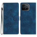 Custodia per telefono in pelle con motivo a farfalla in rilievo, For Honor 400 Smart 5G, For Honor X6c 4G, For Honor 400 Pro Global 160.8mm, For Honor 400 Lite Global