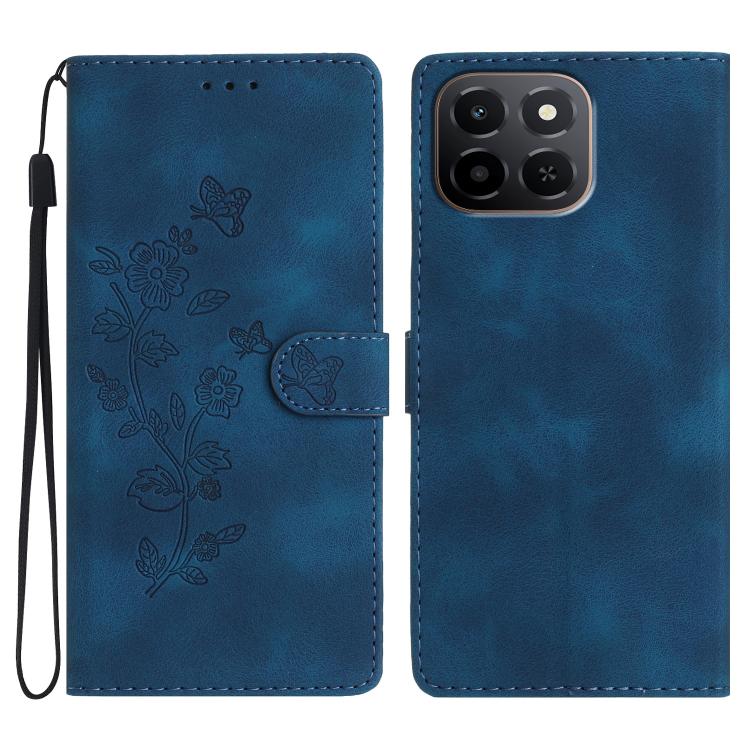 Custodia per telefono in pelle con motivo a farfalla in rilievo, For Honor 400 Smart 5G, For Honor X6c 4G, For Honor 400 Pro Global 160.8mm, For Honor 400 Lite Global