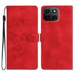 Custodia per telefono in pelle con motivo a farfalla in rilievo, For Honor 400 Smart 5G, For Honor X6c 4G, For Honor 400 Pro Global 160.8mm, For Honor 400 Lite Global