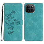 Custodia per telefono in pelle con motivo a farfalla in rilievo, For Honor 400 Smart 5G, For Honor X6c 4G, For Honor 400 Pro Global 160.8mm, For Honor 400 Lite Global