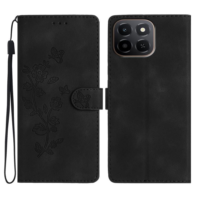Custodia per telefono in pelle con motivo a farfalla in rilievo, For Honor 400 Smart 5G, For Honor X6c 4G, For Honor 400 Pro Global 160.8mm, For Honor 400 Lite Global