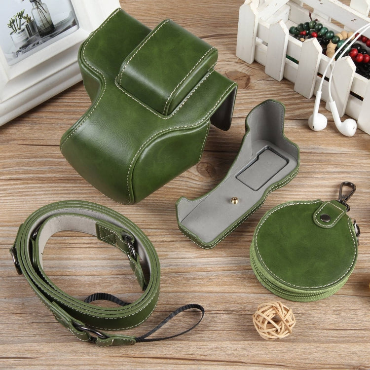 Custodia per fotocamera in pelle magnetica per tutto il corpo con cinturino, edizione deluxe, For Canon EOS R50, Deluxe Edition