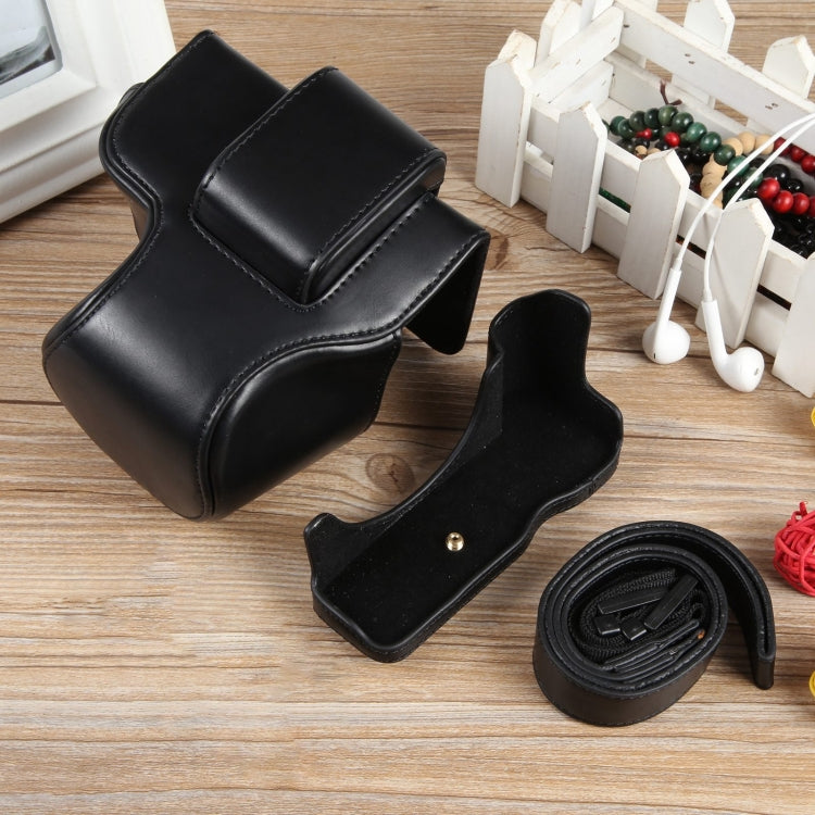 Custodia per fotocamera in pelle magnetica per tutto il corpo con cinturino, edizione normale, For Canon EOS R50