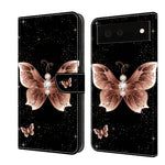 Custodia per telefono in pelle protettiva antiurto Crystal 3D, For Google Pixel 6