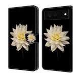 Custodia per telefono in pelle protettiva antiurto Crystal 3D, For Google Pixel 6