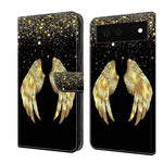 Custodia per telefono in pelle protettiva antiurto Crystal 3D, For Google Pixel 6