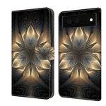 Custodia per telefono in pelle protettiva antiurto Crystal 3D, For Google Pixel 6