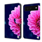 Custodia per telefono in pelle protettiva antiurto Crystal 3D, For Google Pixel 6a