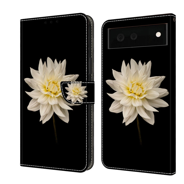 Custodia per telefono in pelle protettiva antiurto Crystal 3D, For Google Pixel 6a