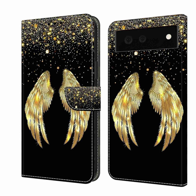 Custodia per telefono in pelle protettiva antiurto Crystal 3D, For Google Pixel 6a