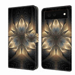 Custodia per telefono in pelle protettiva antiurto Crystal 3D, For Google Pixel 6a