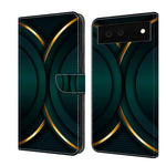 Custodia per telefono in pelle protettiva antiurto Crystal 3D, For Google Pixel 6a