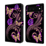 Custodia per telefono in pelle protettiva antiurto Crystal 3D, For Google Pixel 6a