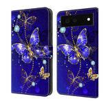 Custodia per telefono in pelle protettiva antiurto Crystal 3D, For Google Pixel 6a