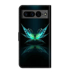Custodia per telefono in pelle protettiva antiurto Crystal 3D, For Google Pixel 7