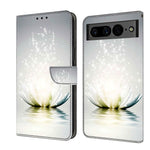 Custodia per telefono in pelle protettiva antiurto Crystal 3D, For Google Pixel 7