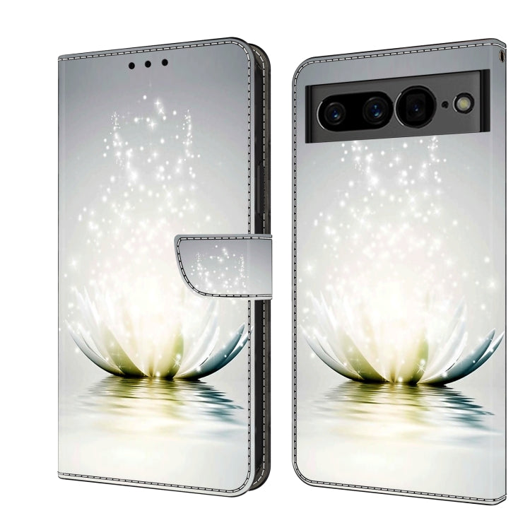 Custodia per telefono in pelle protettiva antiurto Crystal 3D, For Google Pixel 7