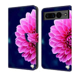 Custodia per telefono in pelle protettiva antiurto Crystal 3D, For Google Pixel 7