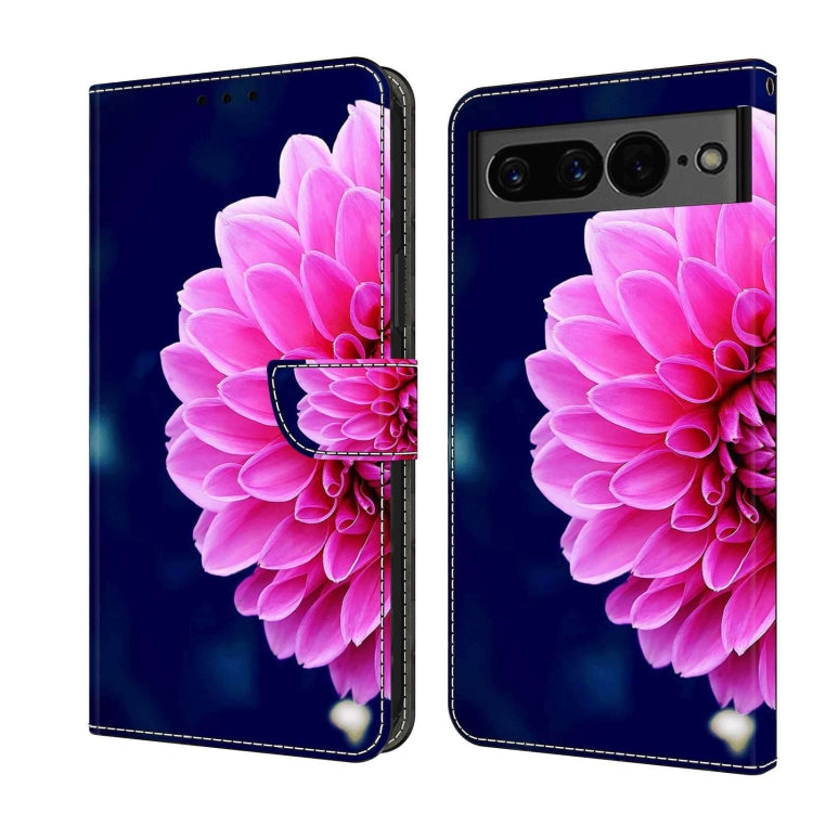 Custodia per telefono in pelle protettiva antiurto Crystal 3D, For Google Pixel 7