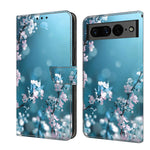 Custodia per telefono in pelle protettiva antiurto Crystal 3D, For Google Pixel 7