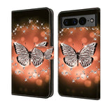 Custodia per telefono in pelle protettiva antiurto Crystal 3D, For Google Pixel 7