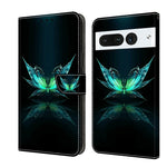 Custodia per telefono in pelle protettiva antiurto Crystal 3D, For Google Pixel 7 Pro