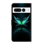 Custodia per telefono in pelle protettiva antiurto Crystal 3D, For Google Pixel 7 Pro