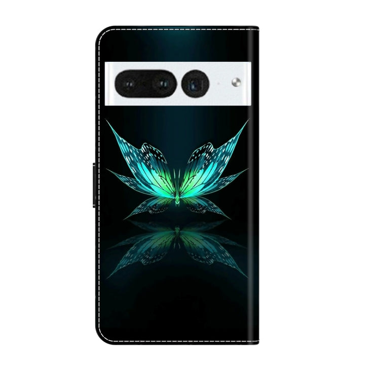 Custodia per telefono in pelle protettiva antiurto Crystal 3D, For Google Pixel 7 Pro