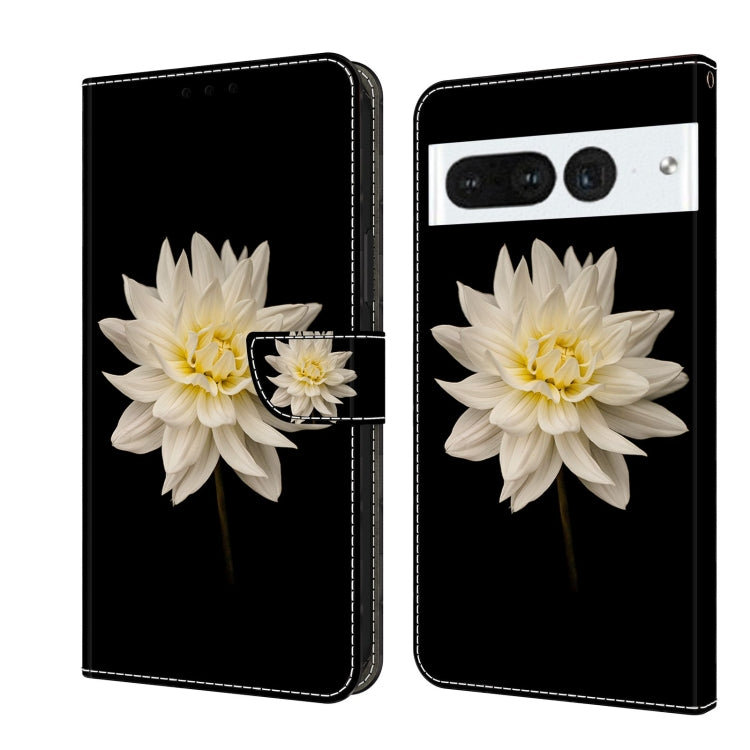 Custodia per telefono in pelle protettiva antiurto Crystal 3D, For Google Pixel 7 Pro