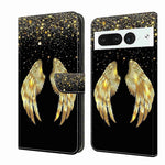 Custodia per telefono in pelle protettiva antiurto Crystal 3D, For Google Pixel 7 Pro