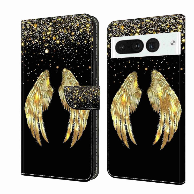 Custodia per telefono in pelle protettiva antiurto Crystal 3D, For Google Pixel 7 Pro