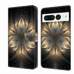 Custodia per telefono in pelle protettiva antiurto Crystal 3D, For Google Pixel 7 Pro