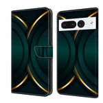 Custodia per telefono in pelle protettiva antiurto Crystal 3D, For Google Pixel 7 Pro
