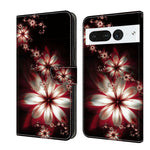 Custodia per telefono in pelle protettiva antiurto Crystal 3D, For Google Pixel 7 Pro