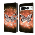 Custodia per telefono in pelle protettiva antiurto Crystal 3D, For Google Pixel 7 Pro