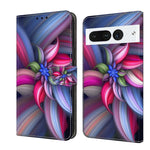 Custodia per telefono in pelle protettiva antiurto Crystal 3D, For Google Pixel 7 Pro