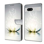 Custodia per telefono in pelle protettiva antiurto Crystal 3D, For Google Pixel 7a