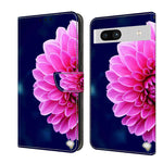 Custodia per telefono in pelle protettiva antiurto Crystal 3D, For Google Pixel 7a